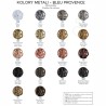 kolory metali bleu provence