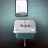 Bleu Provence True Colors wall-hung basin 60 cm whie/tiffany-6034