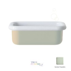 Bleu Provence True Colors Lite umywalka nablatowa 60 cm biały połysk + verde-pastello