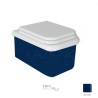 Bleu Provence True Colors Lite retro wc podwieszany biało granatowa Blu Mare+ deska wolnoopadająca biala