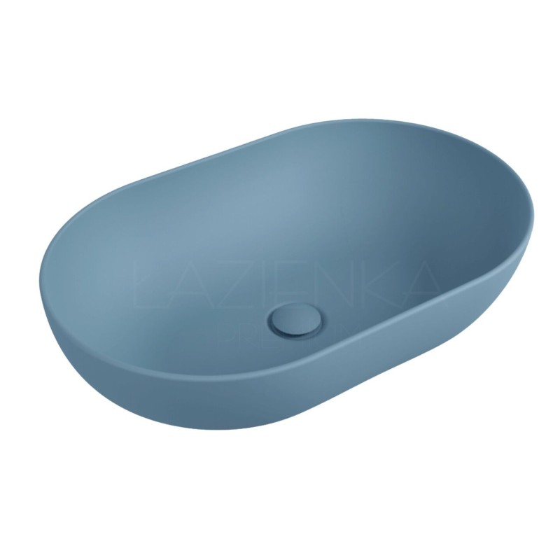 Flaminia App 62 umywalka nablatowa niebieska AP62AAP nuvola