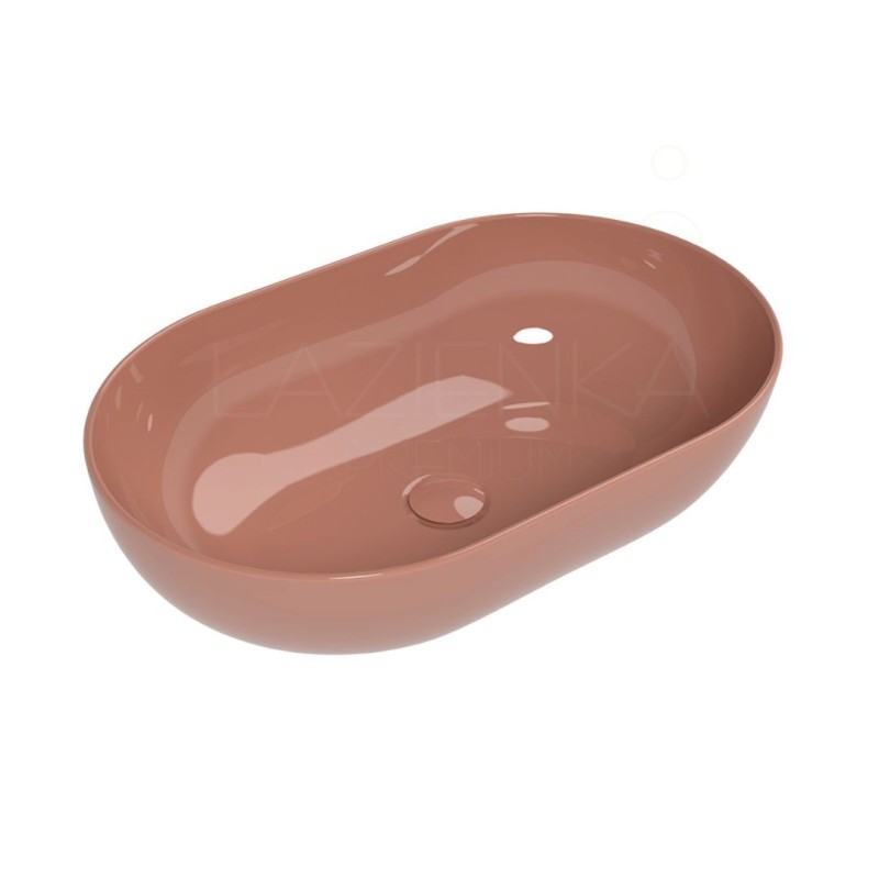 Flaminia App 62 Countertop basin AP62AATC, terracotta