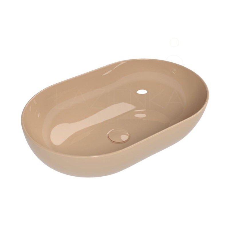 Flaminia App 62 umywalka nablatowa brzoskwiniowa AP62AAP avana