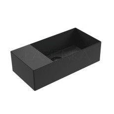 Flaminia Applight 5025 umywalka wisząca lewa carbone