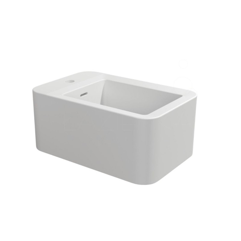 Flaminia Nile bidet wall-hung NL218LAT white mat latte milky white