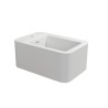 Flaminia Nile bidet wall-hung NL218LAT white mat latte milky white