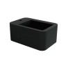Flaminia Nile bidet wall hung NL218CAR black mat carbone