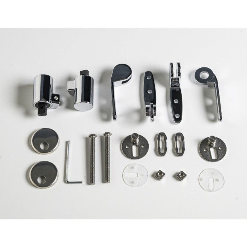 Artceram Hermitage zawiasy wolnoopadające chrom