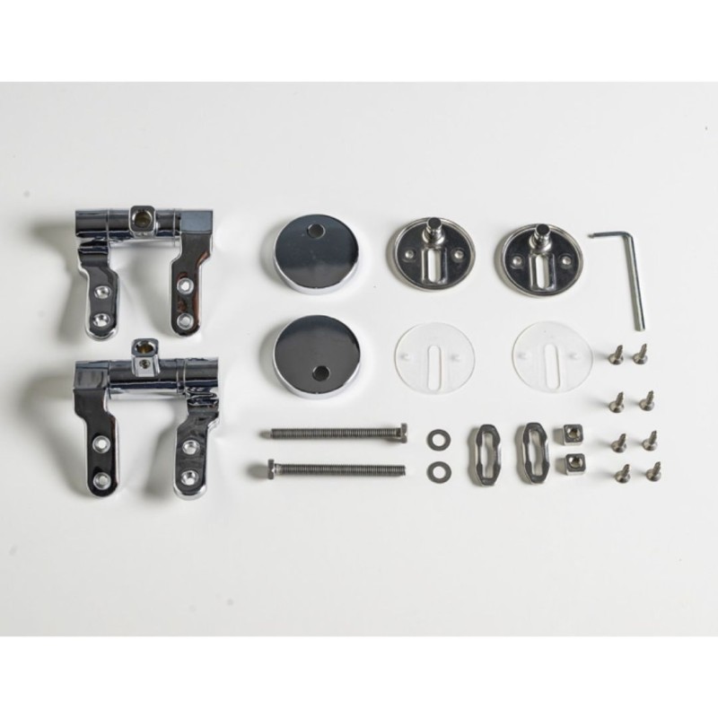 Artceram Hermitage zawiasy wolnoopadające chrom