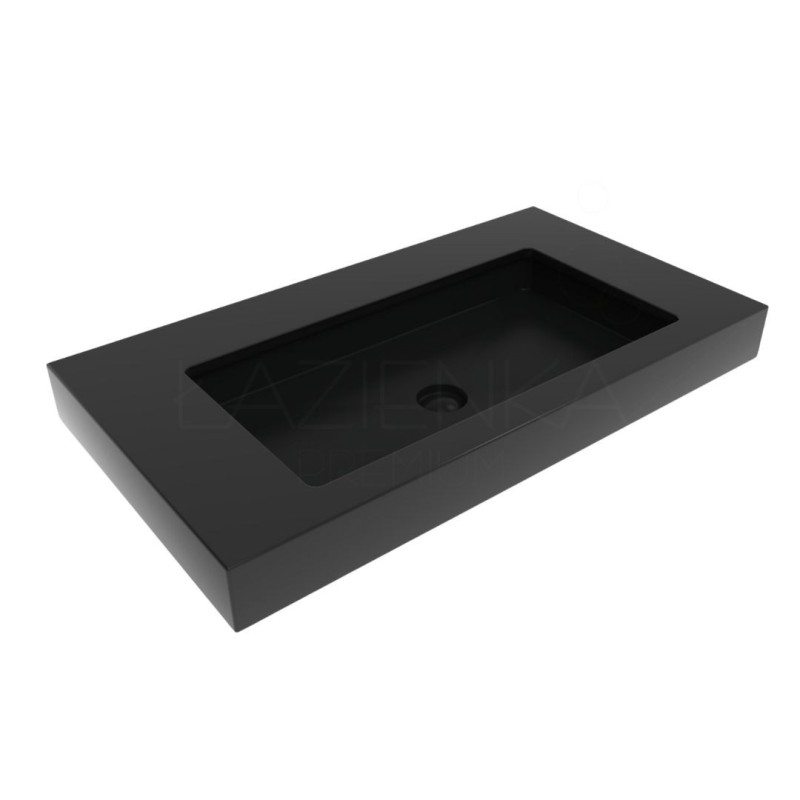 Flaminia Miniwash under-counter basin 75 cm carbone mat MW75SPCAR
