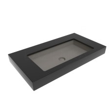 Flaminia Miniwash under-counter basin 75 cm cenere