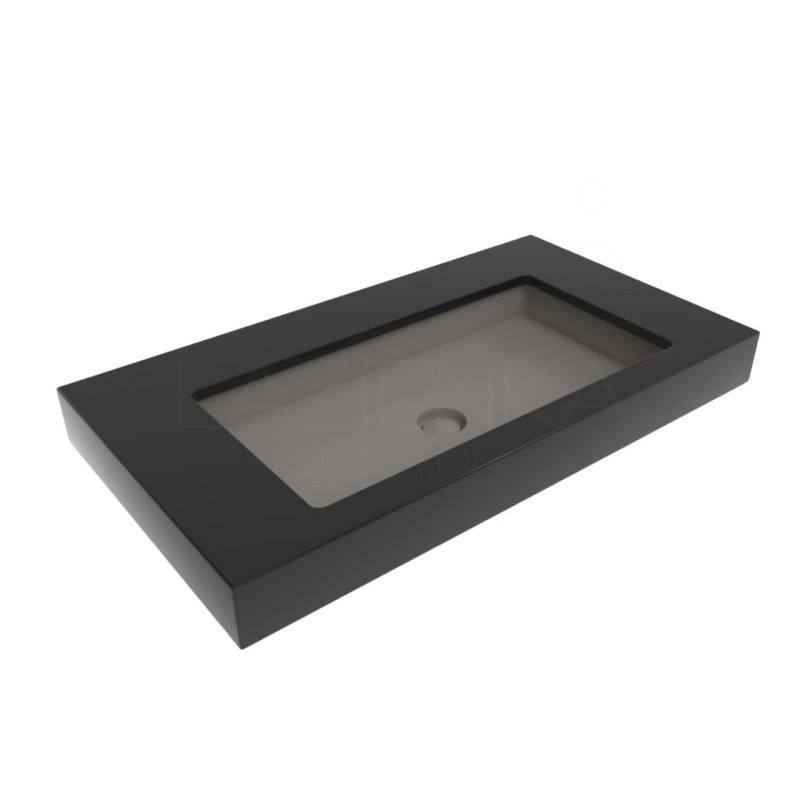 Flaminia Miniwash under-counter basin 75 cm cenere