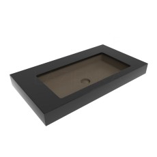 Flaminia Miniwash  under-counter basin 75 cm fango mat