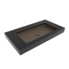Flaminia Miniwash  under-counter basin 75 cm fango mat
