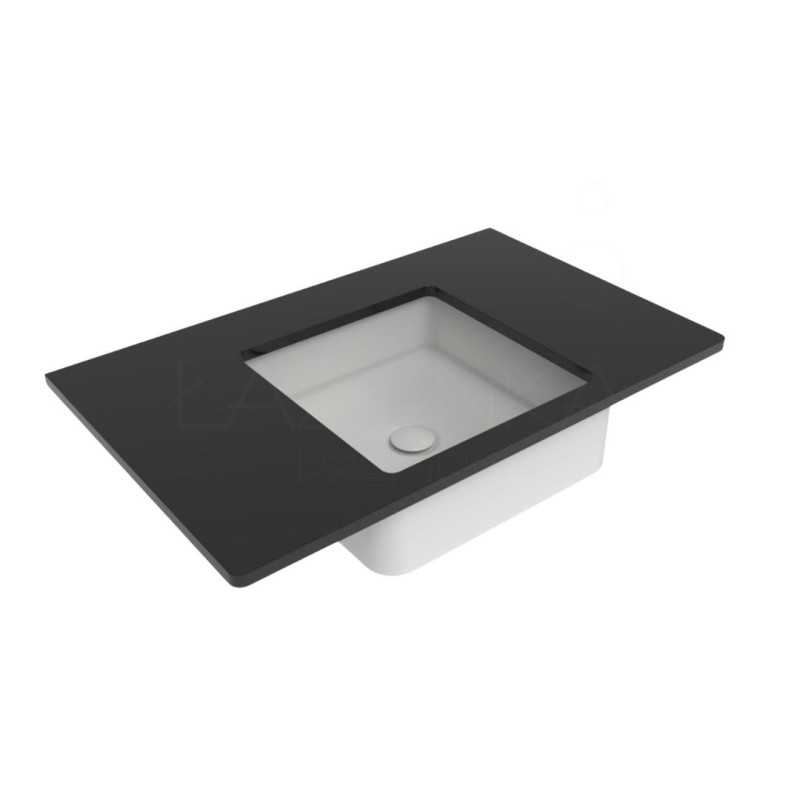 Flaminia Miniwash 40 umywalka podblatowa biały mat / latte/  milky white