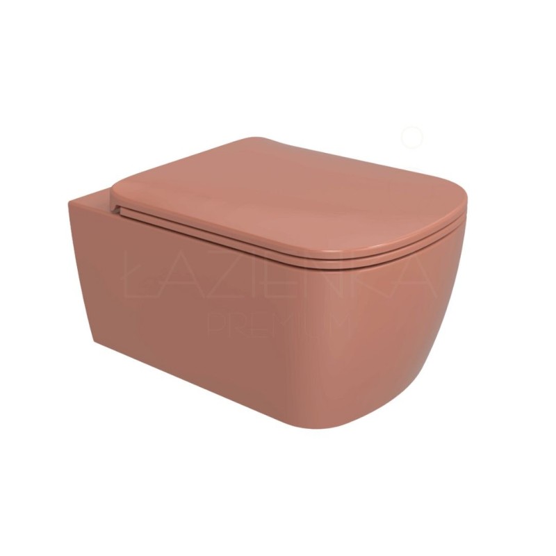 Flaminia Play wc GoSilent + seat cover soft close terracotta