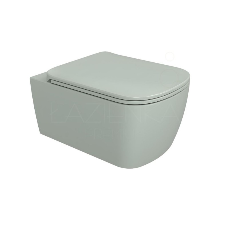Flaminia Play wc GoSilent + seat cover soft close  Verde Giada