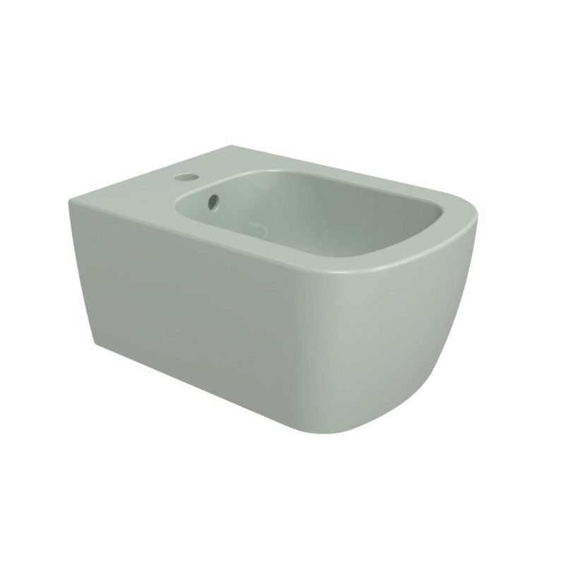 Flaminia Play bidet wall hung PY218VG, verde giada