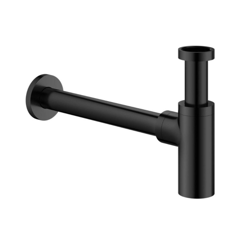 Flaminia syfon umywalkowy czarny SIFLNE