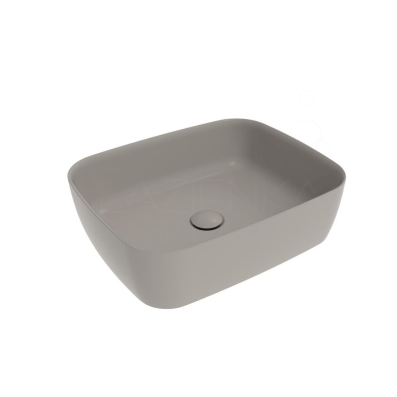 Flaminia Play 52 Countertop basin, cenere mat