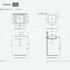 MW40SPNER rysunek techniczny