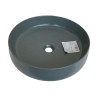 Artceram Cognac 48 countertop washbasin grey olive COL002 15:00