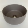 Artceram Cognac 35 umywalka nablatowa Saniglaze brown tortora