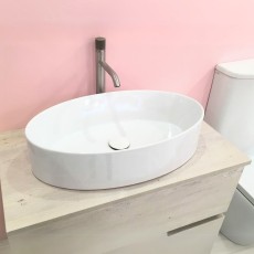 GSG Like umywalka nablatowa 60 cm cienkorantowa