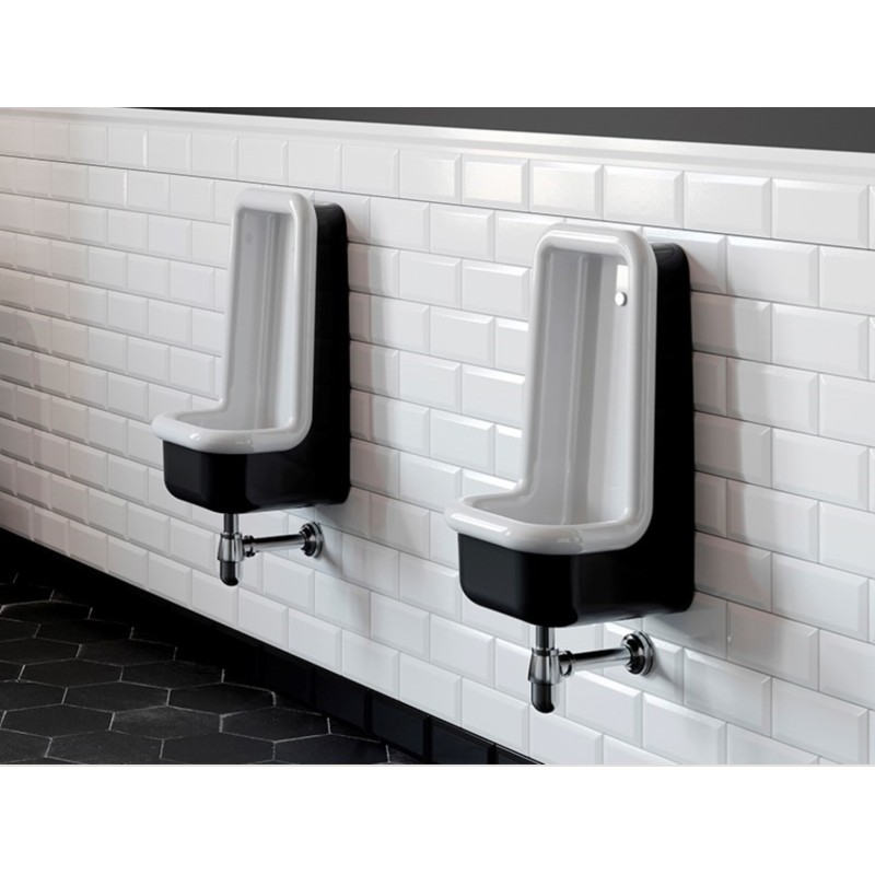 Pisuar Retro biało czarny