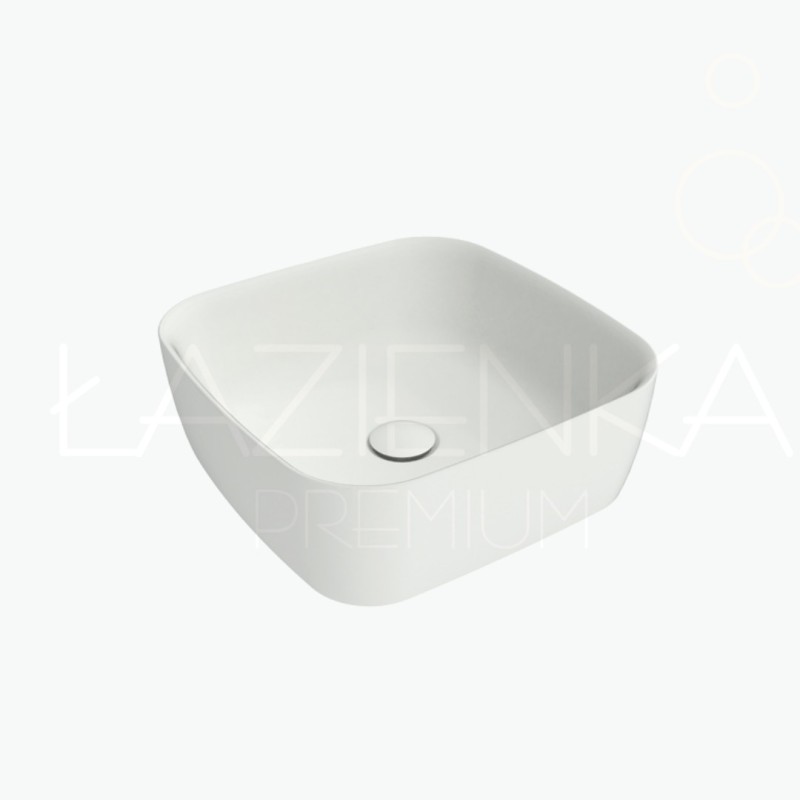 Flaminia Play 42 umywalka nablatowa biały mat / Latte / Milky White  PY42ALAT