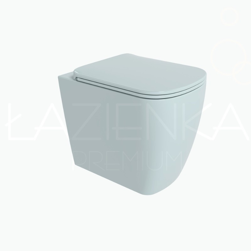 Flaminia Play miska wc stojąca  Azzurro Polvere PY117SAP