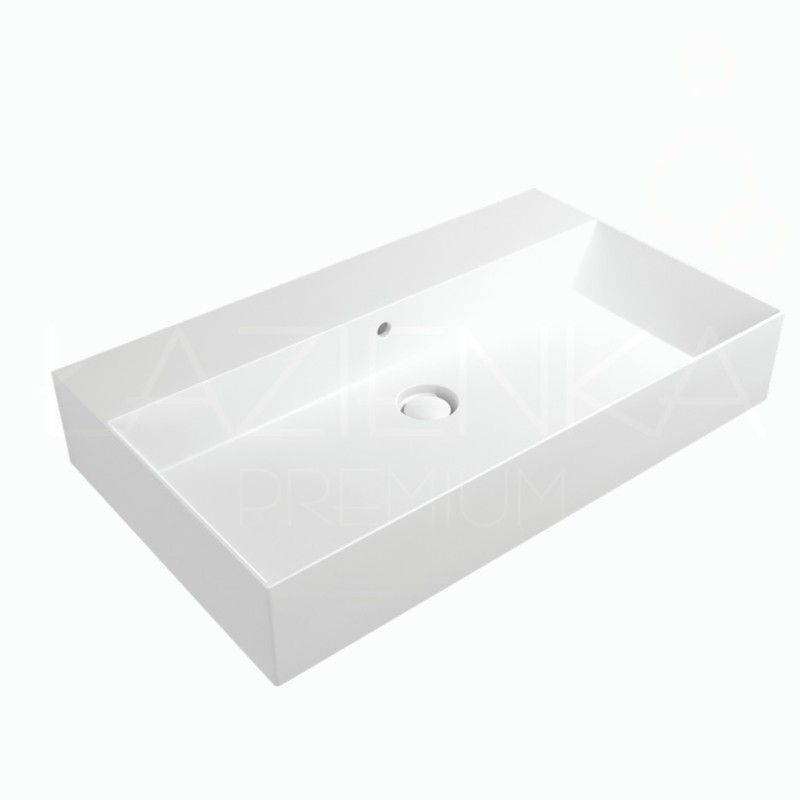 Flaminia AppLight 8047 umywalka nablatowa / wisząca LATTE AP8047LAT