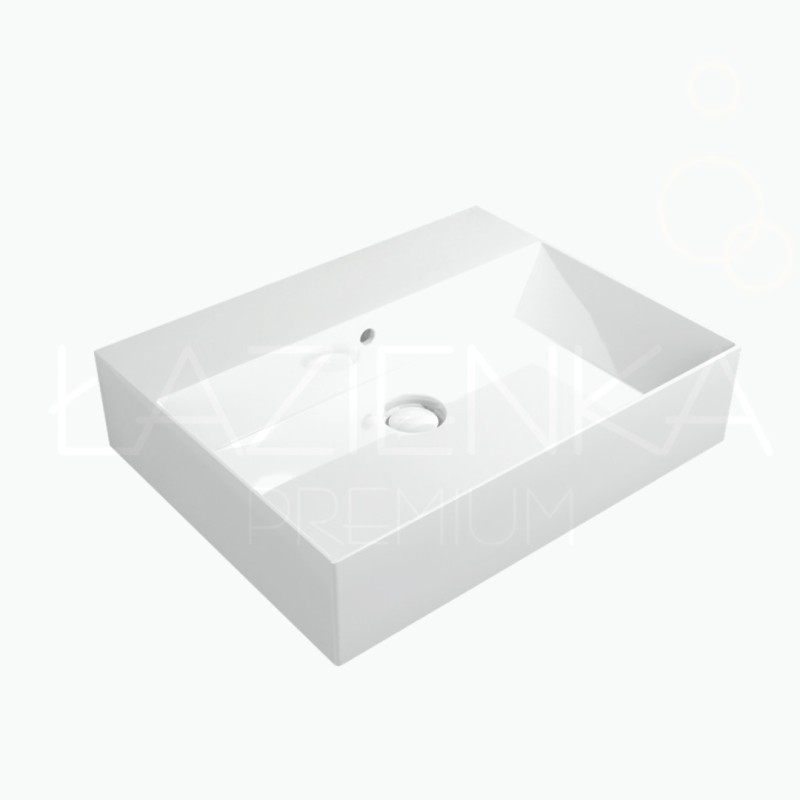 Flaminia AppLight 6047 umywalka nablatowa / wisząca LATTE AP6047LAT