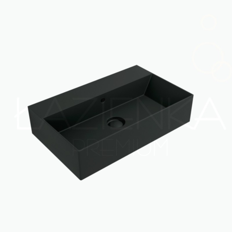 Flaminia AppLight 6037umywalka nablatowa / wisząca CARBONE AP6037CAR