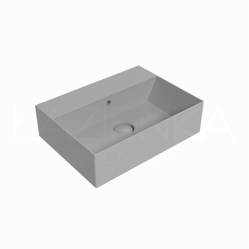 Flaminia AppLight 5037 umywalka nablatowa / wisząca CENERE AP5037CEN