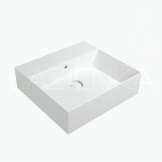 Flaminia AppLight 5047 umywalka nablatowa / wisząca 50 cm bialy mat LATTE AP5047LAT