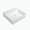 Flaminia AppLight 5047 umywalka nablatowa / wisząca 50 cm bialy mat LATTE AP5047LAT
