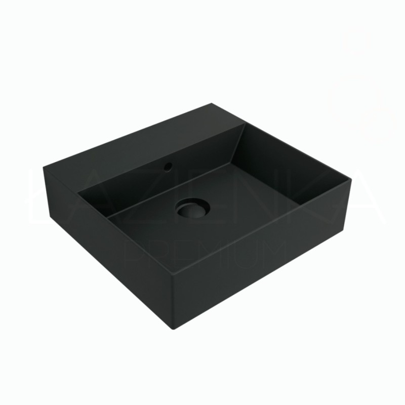 Flaminia AppLight 5047 umywalka nablatowa / wisząca 50 cm CARBONE AP5047CAR
