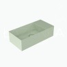 Flaminia Applight 5025 umywalka wisząca zielona pastelowa prawa verde giada AP5025DXVG