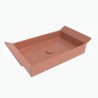 Flaminia BOX 60 umywalka nablatowa TERRACOTTA BX60ATC
