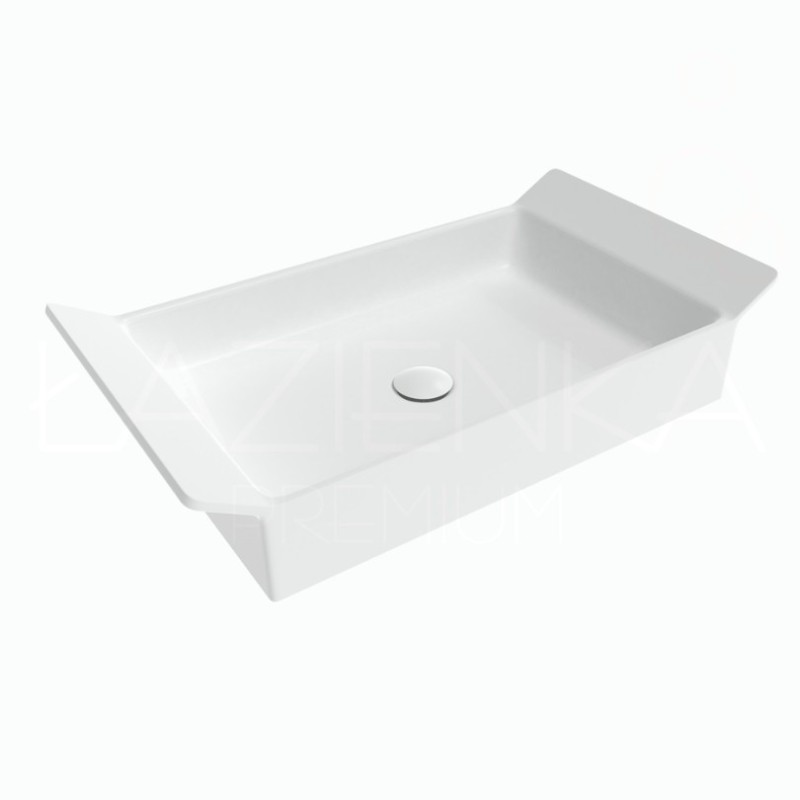 Flaminia BOX 60 countertop washbasin LATTE WHITE MAT BX60ALAT