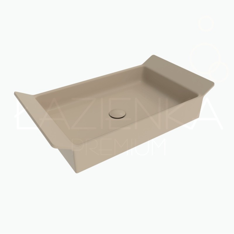 Flaminia BOX 60 umywalka nablatowa ARGILLA BX60AARG