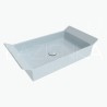 Flaminia BOX 60 countertop washbasin AZZURRO POLVERE BX60AAP