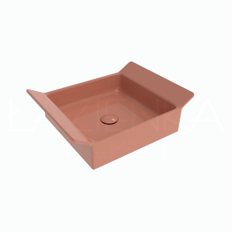 Flaminia BOX 40 countertop washbasin terracotta BX40ATC