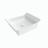 Flaminia BOX 40 countertop washbasin latte white mat BX40ALAT