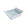 Flaminia BOX 40 countertop washbasin azzurro polvere BX40AAP