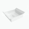 Flaminia BOX 40 umywalka nablatowa  biały błysk BX40A