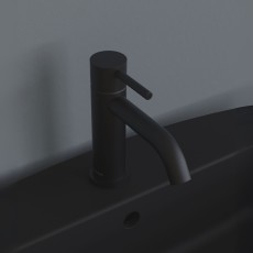 Flaminia LOOK Single-lever basin mixer Carbone/blackmat