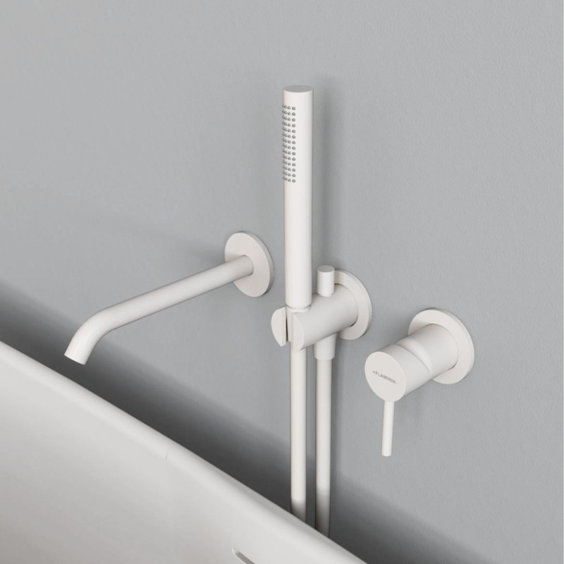 Flaminia LOOK bateria wannowa podtynkowa 3-otworowa LQ2570 Latte