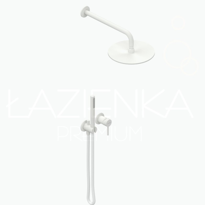 Flaminia LOOK shower set WHITE MAT LQ2550LAT